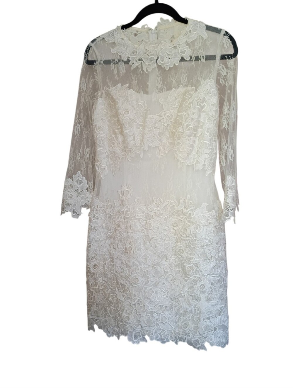 NWOT White Lace Mini Size Small